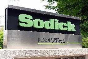 Sodick exterior, logo, and signboard